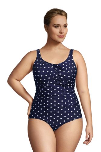 lands end plus size tankini tops