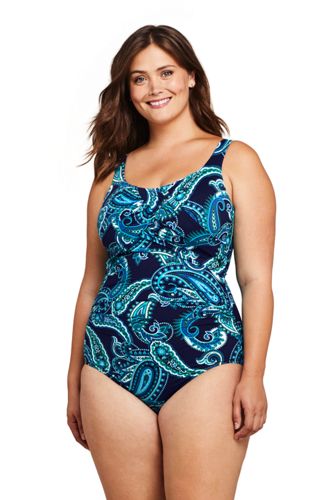 plus size long torso tankini