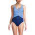 Women's Slender Suit Wrap One Piece Swimsuit, Front