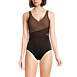 Women's SlenderSuit Tummy Control Chlorine Resistant Wrap One Piece Swimsuit, Front