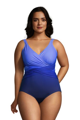 lands end plus size tankini tops