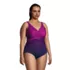 Women's Plus Size DD-Cup New SlenderSuit Wrap One Piece Swimsuit, alternative image