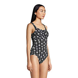 Women's Slender Carmela Tummy Control Chlorine Resistant Scoop Neck One Piece Swimsuit, alternative image