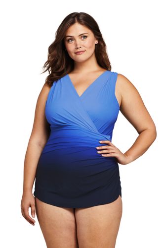 lands end ombre swimsuit