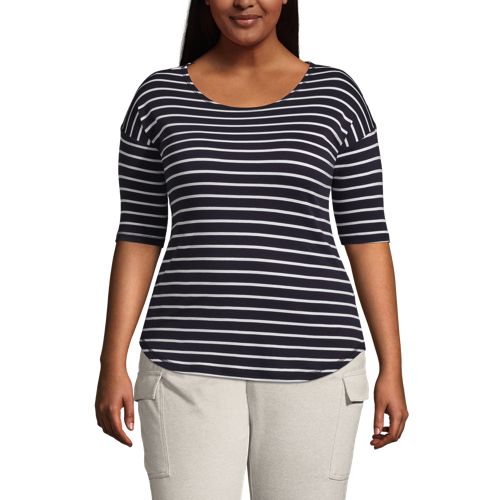 Women'S Striped Blouse Lands' End