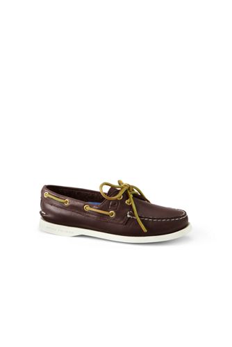 sperry black flats