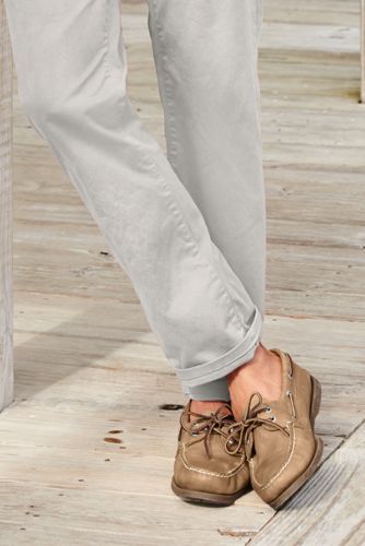 sperrys with khakis