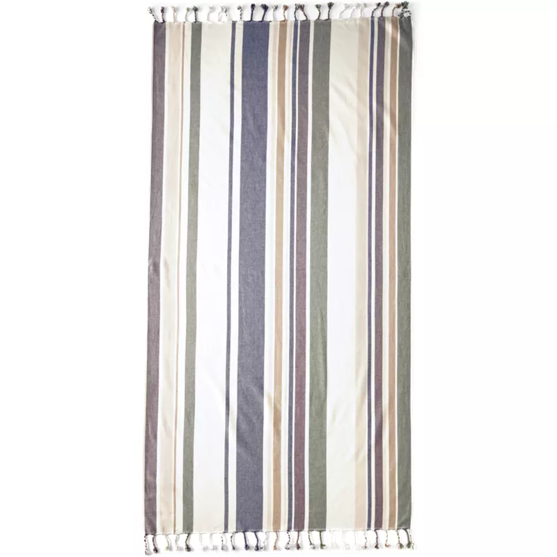 Turkish Cotton Beach Towel, Front