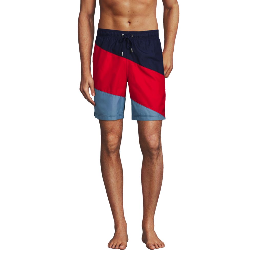 Boys 8-20 Lands' End Stretch Swim Trunks with Hydroliner in Slim