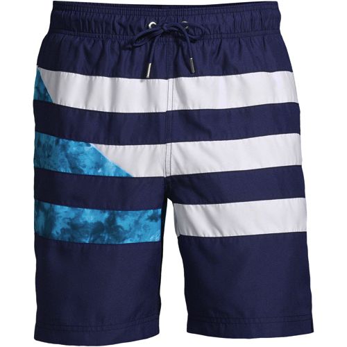 Lands end sales swim men