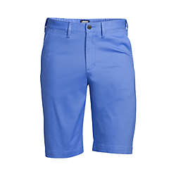 Men's NEW Lands End Khaki Tan Shorts Size 42 W X 6" Inseam Traditional Fit 
