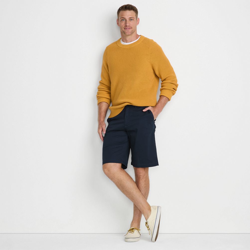 Men's 11 inch chino shorts clearance