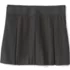 Girls Above the Knee Poly Cotton Pleated Skirt, Front