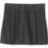 School Uniform Custom Girls Above the Knee Poly Cotton Pleated Skirt, Front