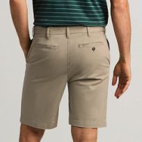 パンツ POSTELEGANT FINE COTTON TWILL SHORTS Sateen Tab-Front A-line Shorts | Chico's