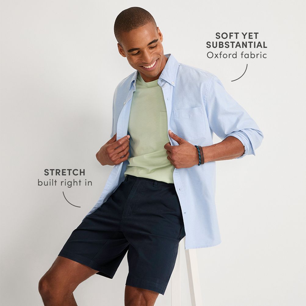dress shorts for men near me Lee Extreme Motion Shorts Wheat (Size 30 x 10 Inches)