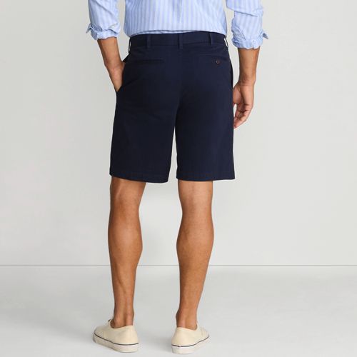  Lands' End Chino-shorts Mit Stretch, Classic Fit, Herren, Größe:50 Regular, Blau, Baumwoll-mischung, By Lands' End 