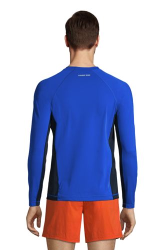 men's long sleeve swimming top