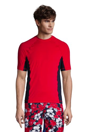 lands end mens rash guard