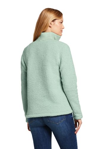 lands end sherpa fleece