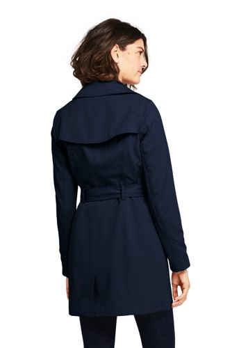 lands end trench coat womens