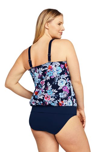 blouson bathing suits plus size