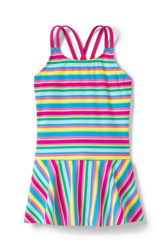 lands end girls swimwear