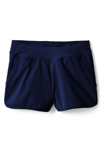 lands end girls swim shorts