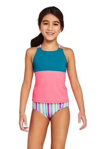 lands end girls swimwear