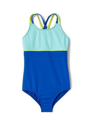 lands end little girl swimwear