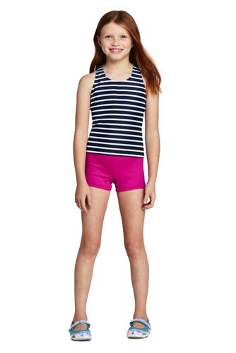 lands end girls bathing suits