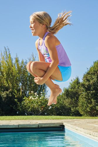 girls boy short swim bottoms