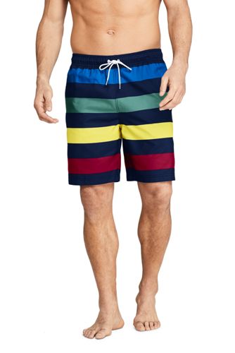 men's bright colored swim trunks