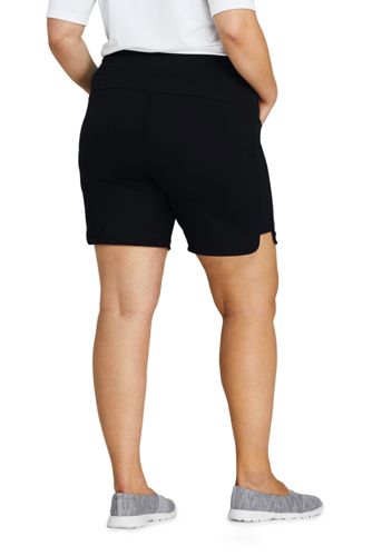 womens plus size gym shorts