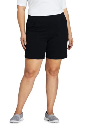 women's plus size swim shorts