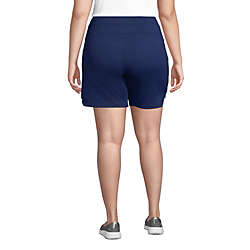 Women's Plus Size Active Pocket Shorts, Back