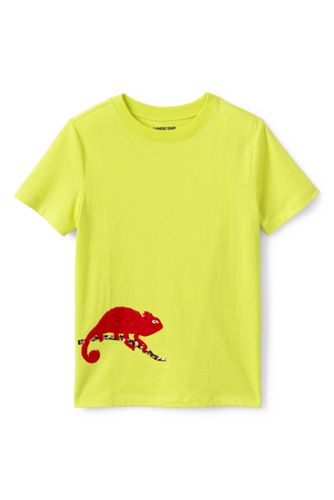 Hailys Damen T Shirt Mit Wende Pailletten Fussball Schwarz Weiss