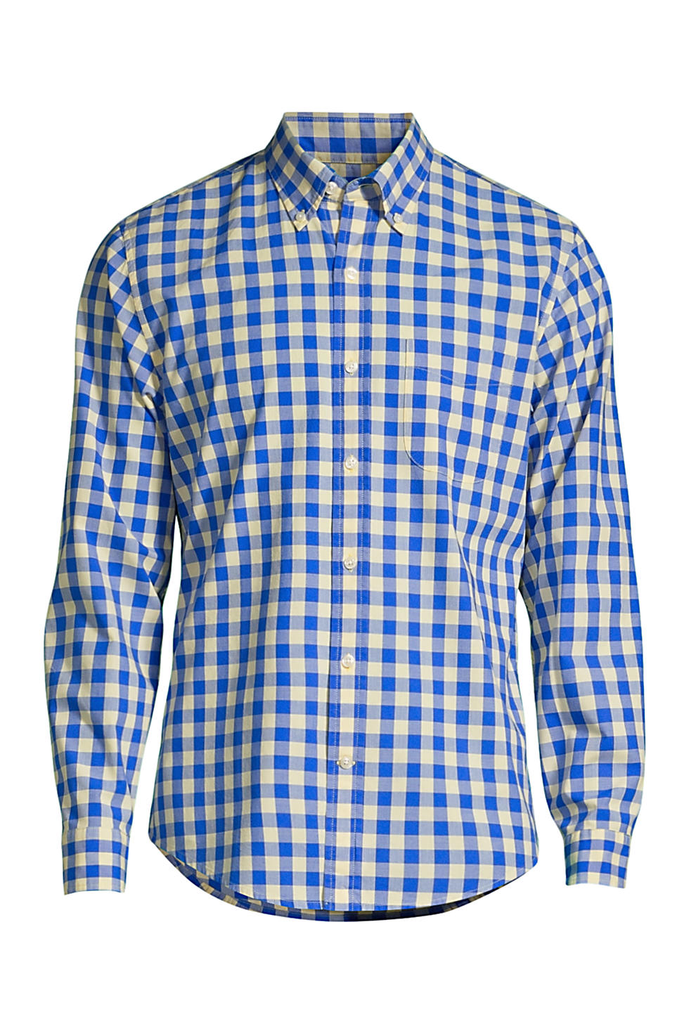 Lands End Mens Traditional Fit Essential Lightweight Poplin Shirt (various styles/sizes)