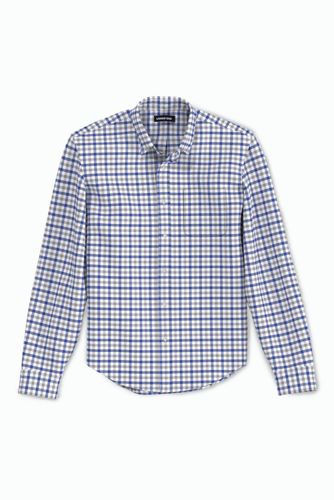 Men's Checked Cotton Shirt 