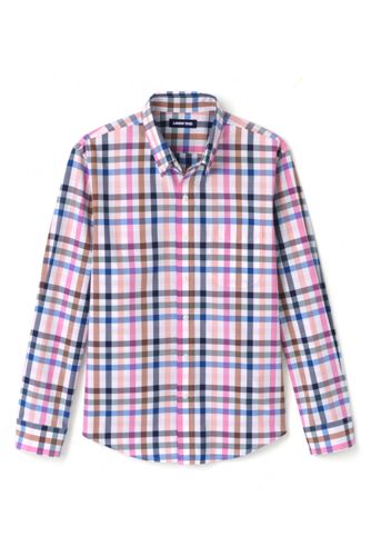 Men's Checked Cotton Shirt 