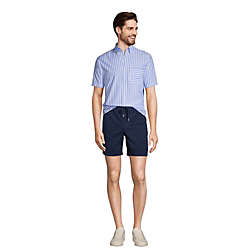 Men's Traditional Fit Short Sleeve Essential Lightweight Poplin Shirt, alternative image