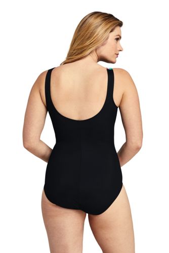 Maillot De Bain 1 Piece Gainant A Motifs Femme Lands End