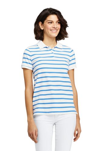 lands end women's mesh polo