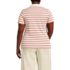 Women's Plus Size Supima Cotton Polo Shirt, Back