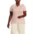 Women's Plus Size Supima Cotton Polo Shirt, Front