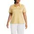Women's Plus Size Supima Cotton Polo Shirt, Front