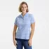 Women's Plus Size Supima Cotton Polo Shirt, Front
