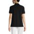 Women's Mesh Cotton Short Sleeve Polo Shirt, Back