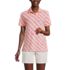 Women's Mesh Cotton Short Sleeve Polo Shirt, Front
