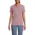 Women's Mesh Cotton Short Sleeve Polo Shirt, Front